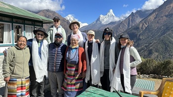 Reader photos: Winter Park family visits sister town of Khumjung, Nepal