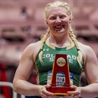 Colorado State's Mya Lesnar wins national title in shot put