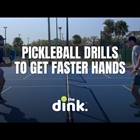 Easy Pickleball Drills to Get Faster Hands