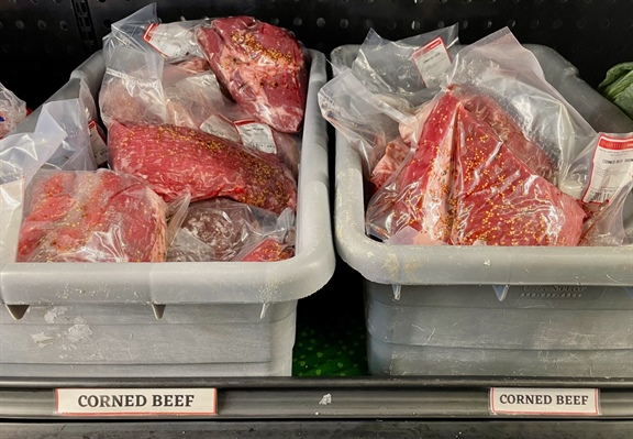 Try the house-made corned beef from this Wheat Ridge meat market on St. Patrick’s Day