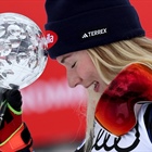 Mikaela Shiffrin caps injury-marred ski season with record-extending 60th win in slalom and 97th overall