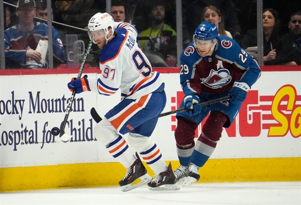 Avalanche, Oilers finally meet in battle of red-hot teams, superstars