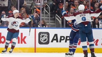 Lehkonen scores last-second goal to lift Avalanche over Oilers 3-2 in OT