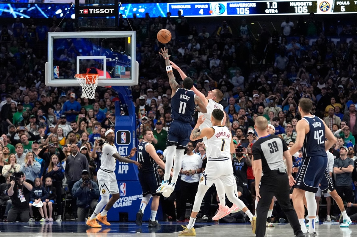 Nikola Jokic, Nuggets react to Kyrie Irving buzzer beater hook shot in Dallas: “That’s the beauty of basketball”