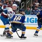 Mikko Rantanen’s 7th career hat trick leads surging Avalanche past Blues 4-3