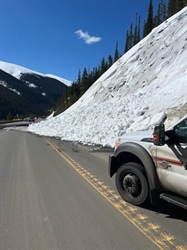 Small bank slide causes delays on Berthoud Pass Wednesday morning