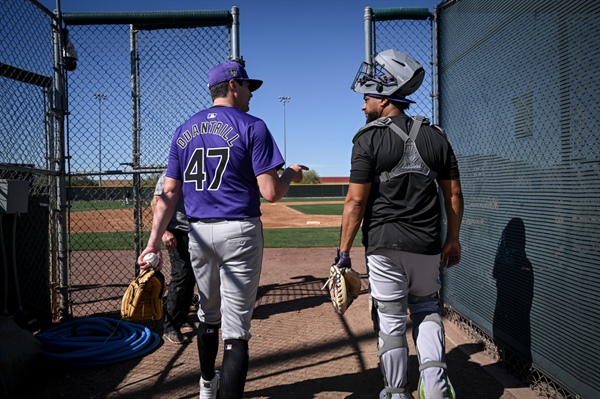 Rockies hope low-cost veterans and prospects can prop up thin rotation: “We’re going to have to find guys who post up”