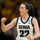 Clark scores 32 as top seed Iowa survives to top West Virginia, 64-54