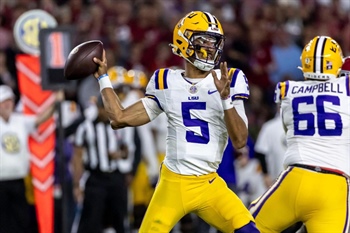 Broncos meeting with LSU QB, Heisman Trophy winner Jayden Daniels after Pro...