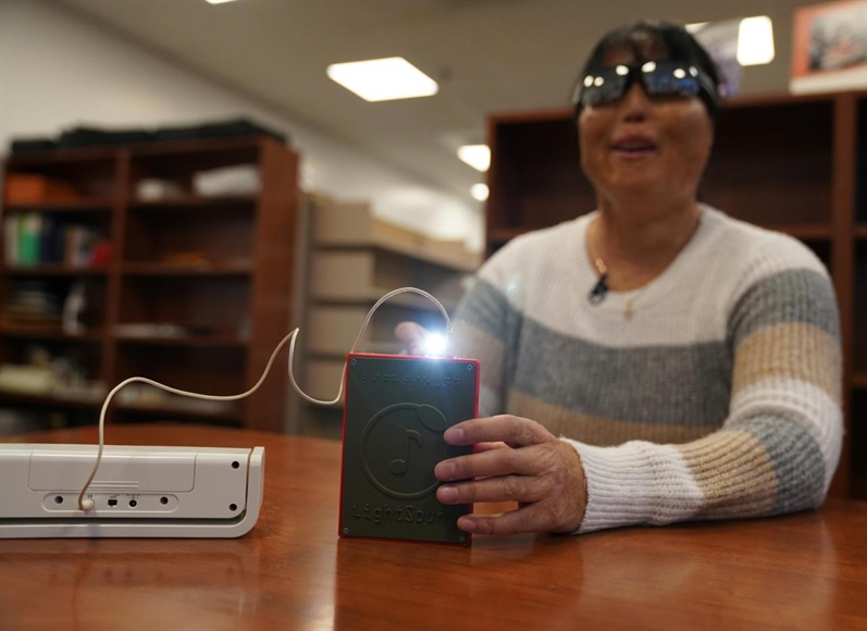 Blind people can hear and feel April’s total solar eclipse with new technology