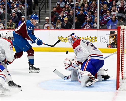 Grading The Week: Nathan MacKinnon’s home point streak deserved better. But NHL fun police got this one right.