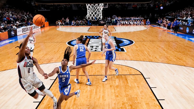 Mismatched 3-point lines discovered during women's NCAA Tournament in Portland