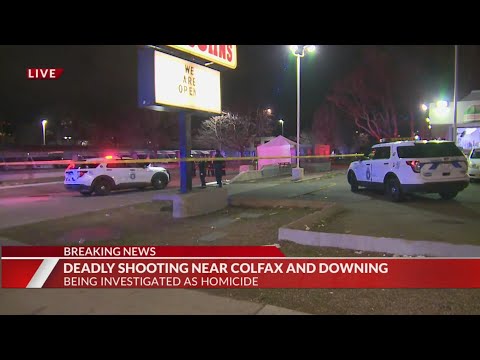 Man shot, killed on Colfax; police investigating as homicide