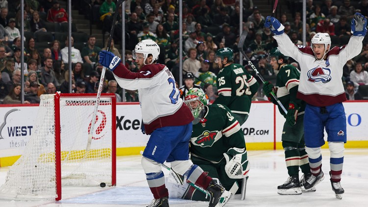 MacKinnon and Drouin each get 3 points as Avalanche beat Wild 5-2