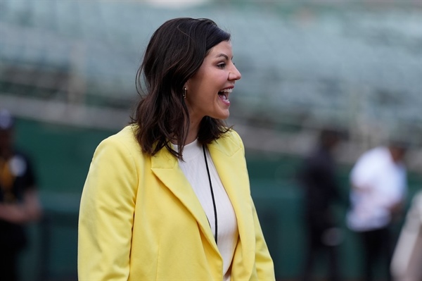 Rockies Journal: Jenny Cavnar, student of the game, thriving as Oakland’s play-by-play announcer