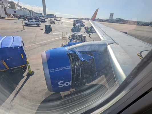 Engine cover detaches from Southwest Airlines plane, forcing emergency landing at DIA