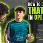 How to Deal With THAT GUY in Open Play