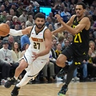 On minutes restriction, Jamal Murray leads Nuggets to win at Utah Jazz to stay tied for West lead