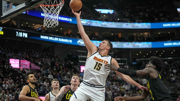 Murray and Jokic score 28 each as the Nuggets run past shorthanded Jazz 111-95