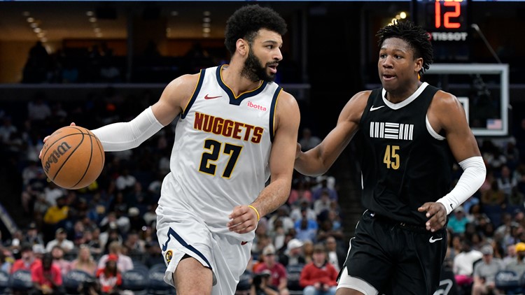 Defending champion Nuggets finish second in West, beating Grizzlies 126-111