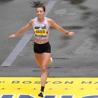 Emma Bates, a top US contender in the Boston Marathon, will try to beat Kenyans and dodge potholes