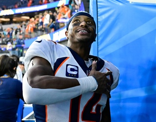 Broncos GM George Paton on Courtland Sutton’s absence from voluntary workouts: “He’s in a good place”