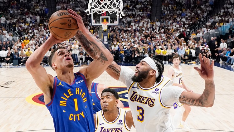 Nuggets hold off Lakers to win Game 1