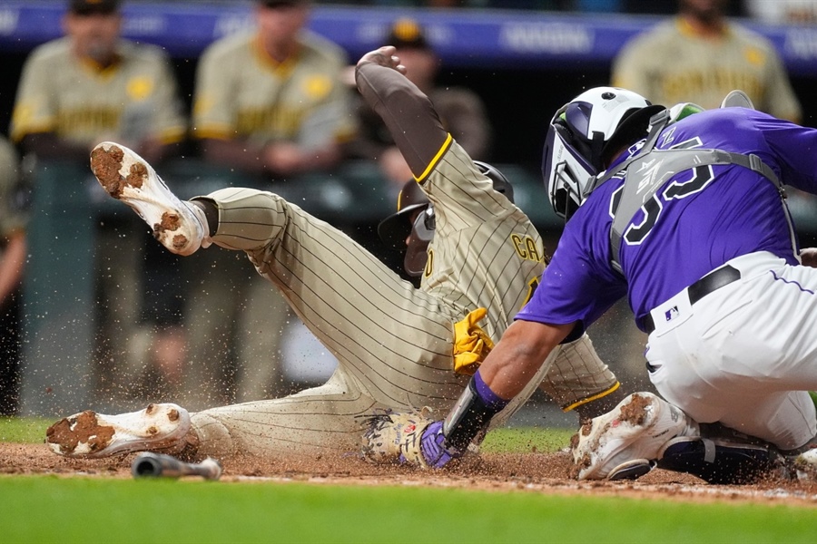 Rockies dominated by Dylan Cease in series-opening loss to Padres, become first...