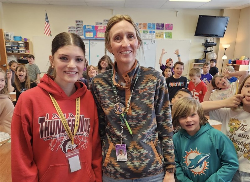 West Grand celebrates student intern learning about education at elementary school