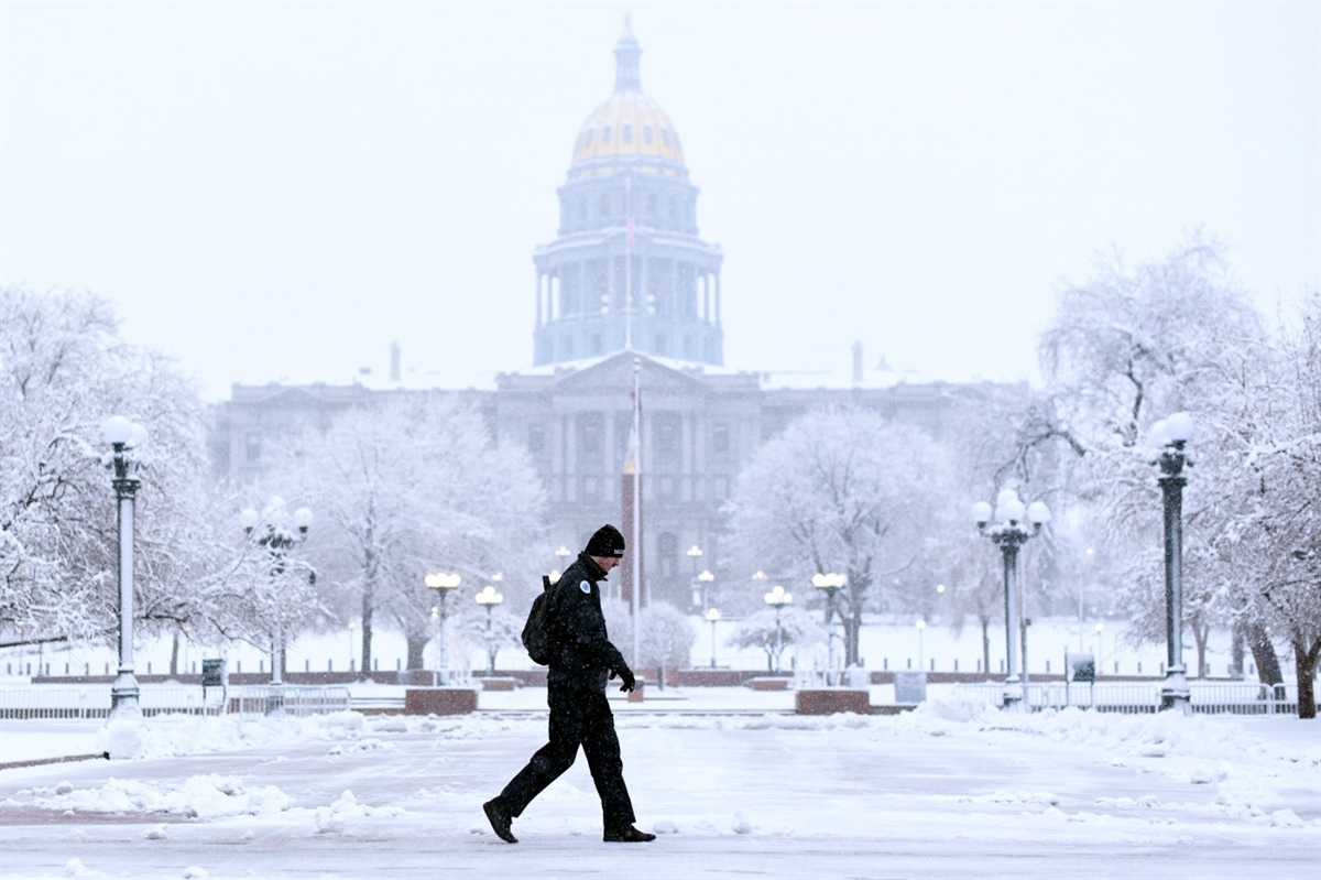 Colorado snow totals for April 27, 2024