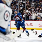 PHOTOS: Colorado Avalanche win 5-1 over Winnipeg Jets in Game 4 of first round of NHL playoffs