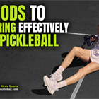 Seven Critical Recovery Methods for Pickleball Players