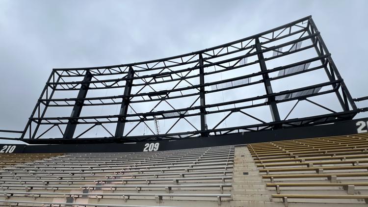 Stadium improvements underway at CU Boulder