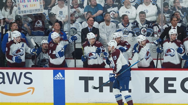 Colorado Avalanche eliminate Winnipeg Jets in 5 games, advance to second round of Stanley Cup Playoffs