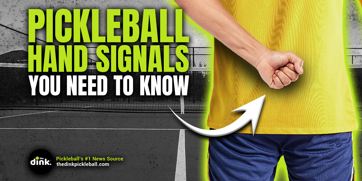 Pickleball Hand Signals You Need to Know