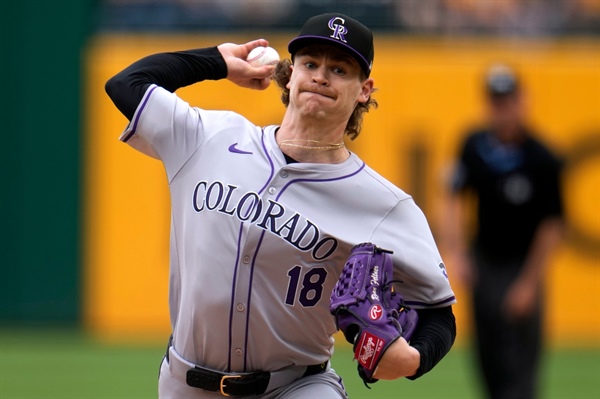 Rockies’ Ryan Feltner falters in the sixth as Colorado loses to Pirates again