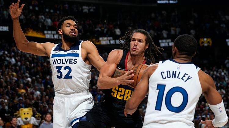 Timberwolves throttle Nuggets to take control of playoff series