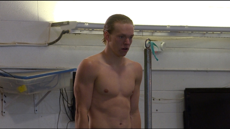 Evergreen HS diver looks to repeat state diving title