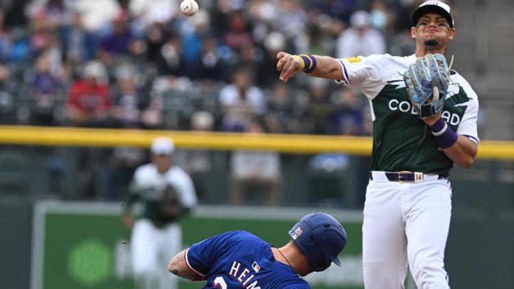 Rockies beat Rangers for first series win of the season