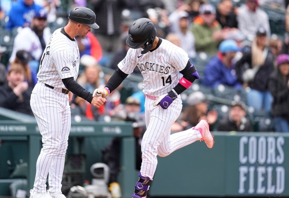 Rockies finish off sweep of Rangers with stellar defense, notch fourth straight win