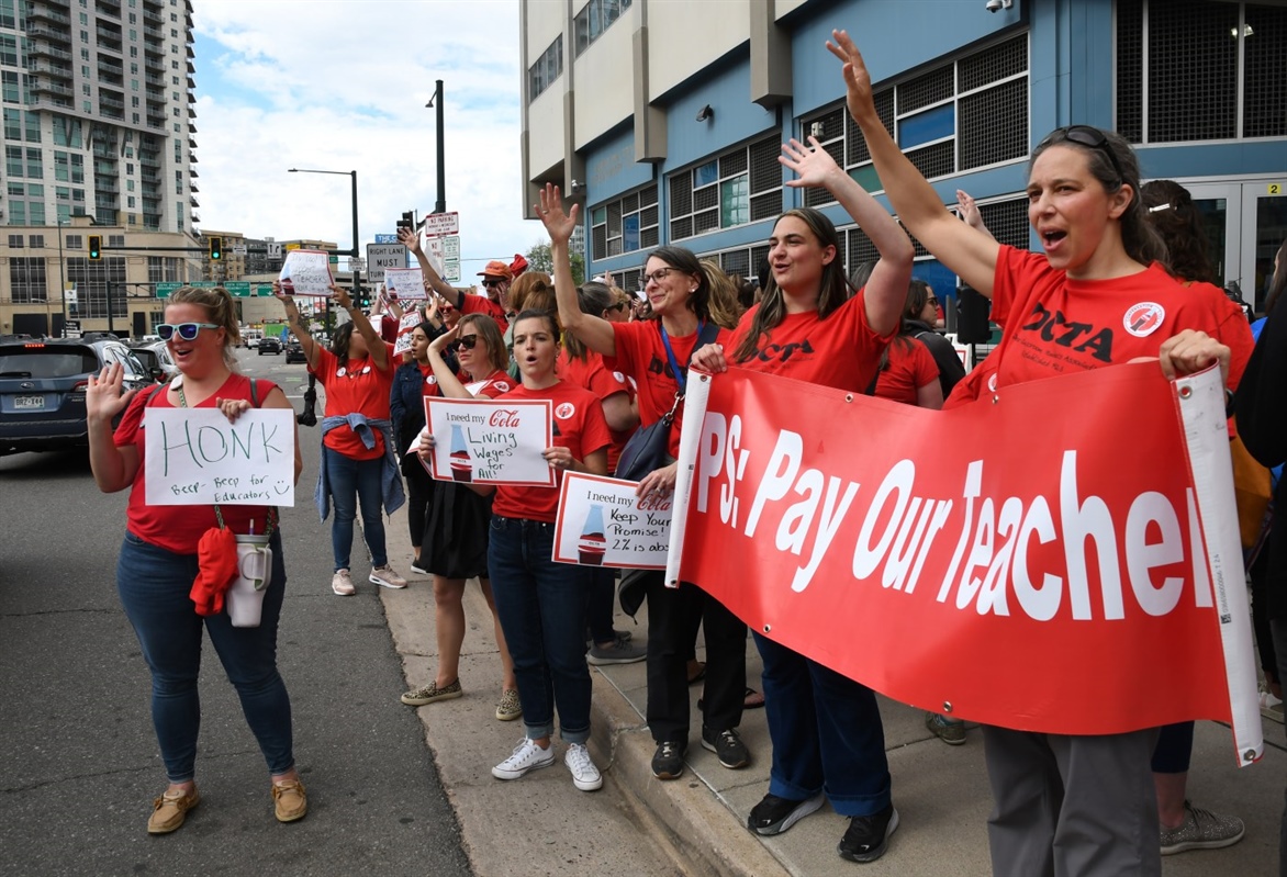 DPS, teachers union clash as school district says it can’t fully fund next year’s raises