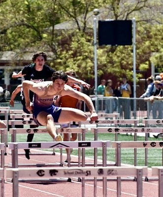 West Grand track athlete breaks 53-year-old school record in hurdles