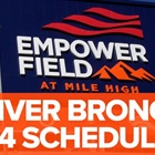 Denver Broncos 2024 schedule announced