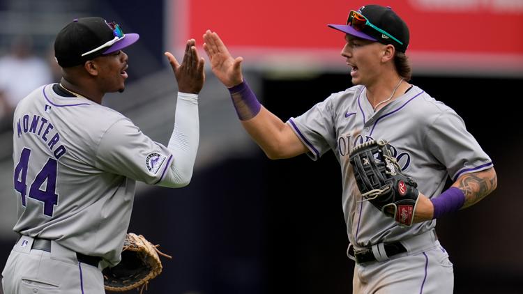 Gomber and Beck lead Rockies past Padres 8-0 for 3-game sweep and 7-game win streak