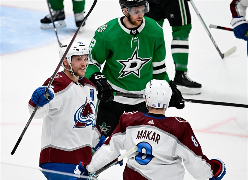 Cale Makar, Nathan MacKinnon help Avalanche avoid elimination in Game 5 win