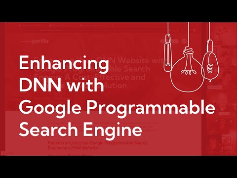 Enhancing Your DNN Website with Google Programmable Search Engine — The Gorilla Learning Lab (#14)