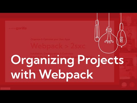 Organizing Projects with Webpack — The Gorilla Learning Lab (#8)