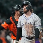 Rockies' win streak snapped in loss to Giants