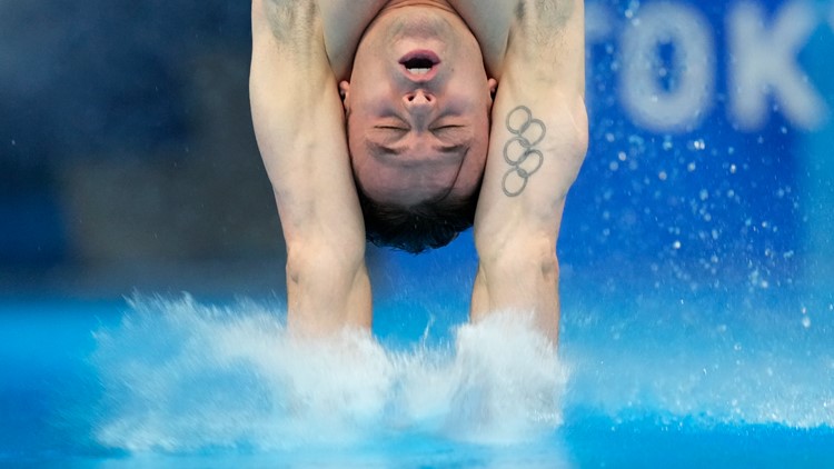 What are the different diving events at the Paris Olympics?