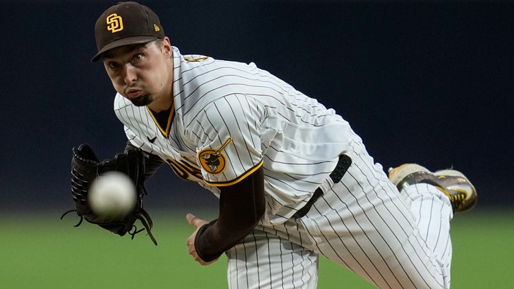 Snell pitches 7 hitless innings and Ks 10 as the Padres top the Rockies 2-0 on Bogaerts' homer